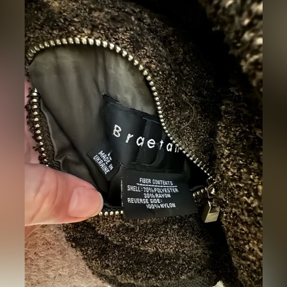 Braeton Vintage REVERSIBLE jacket full zip size L - Picture 7 of 7